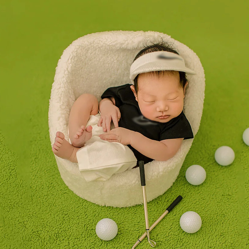 Golf Theme Newborn Photography - Photography Club recension och pris