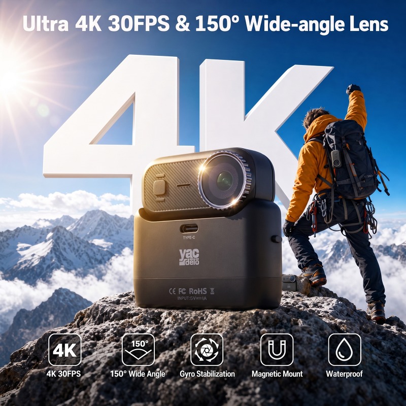 APEX Action 4K Camera  Mini PO - Photographic Memory recension och pris