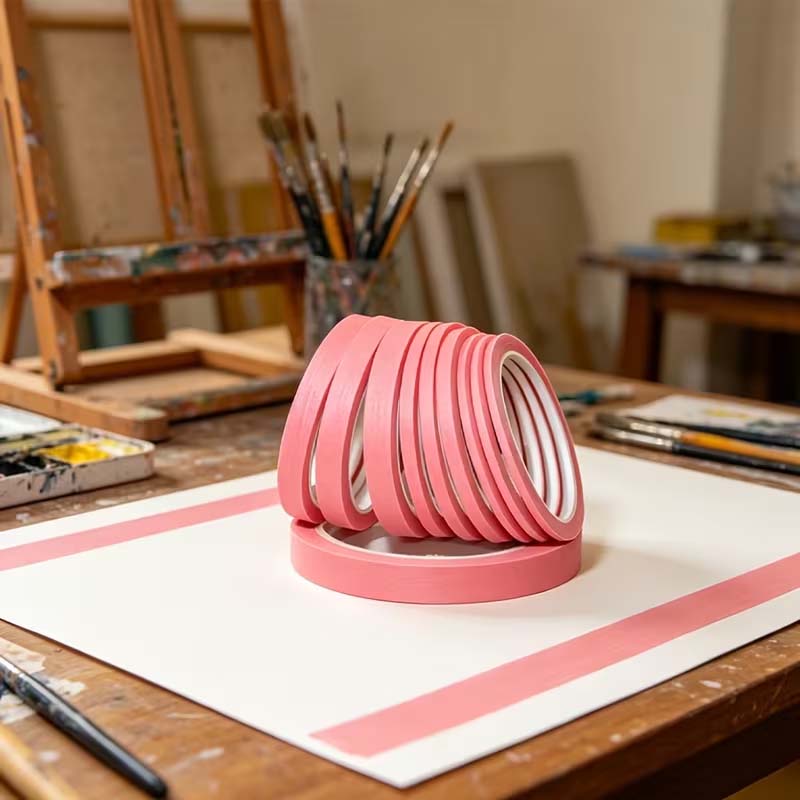3/6Rolls Pink Fine Line Maskin - Photography Design recension och pris