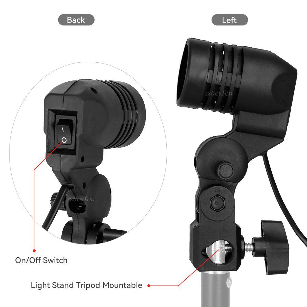 Single Head Bulb Holder E27 So - Photography Umbrella recension och pris