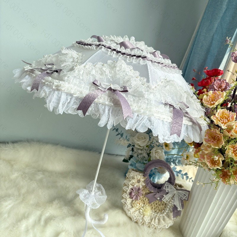 Lolita Girl Heart Princess Pur - Photography Umbrella recension och pris