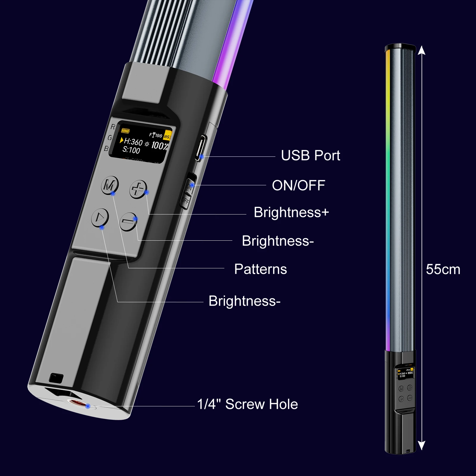 RGB Photography Light Wand Han - Photography Videos Free recension och pris