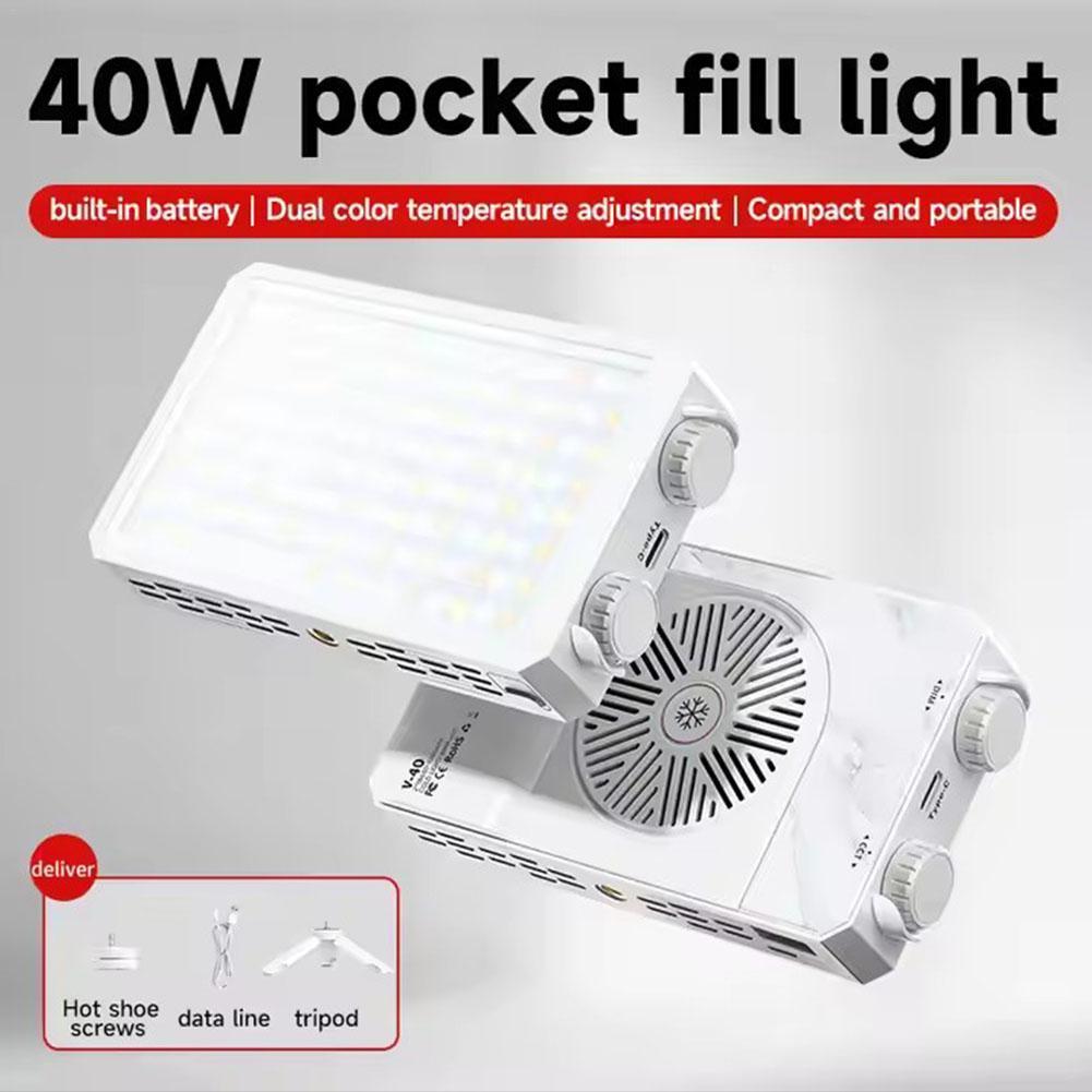 Customizable 40W LED Camera Li - Photography Videos Free recension och pris