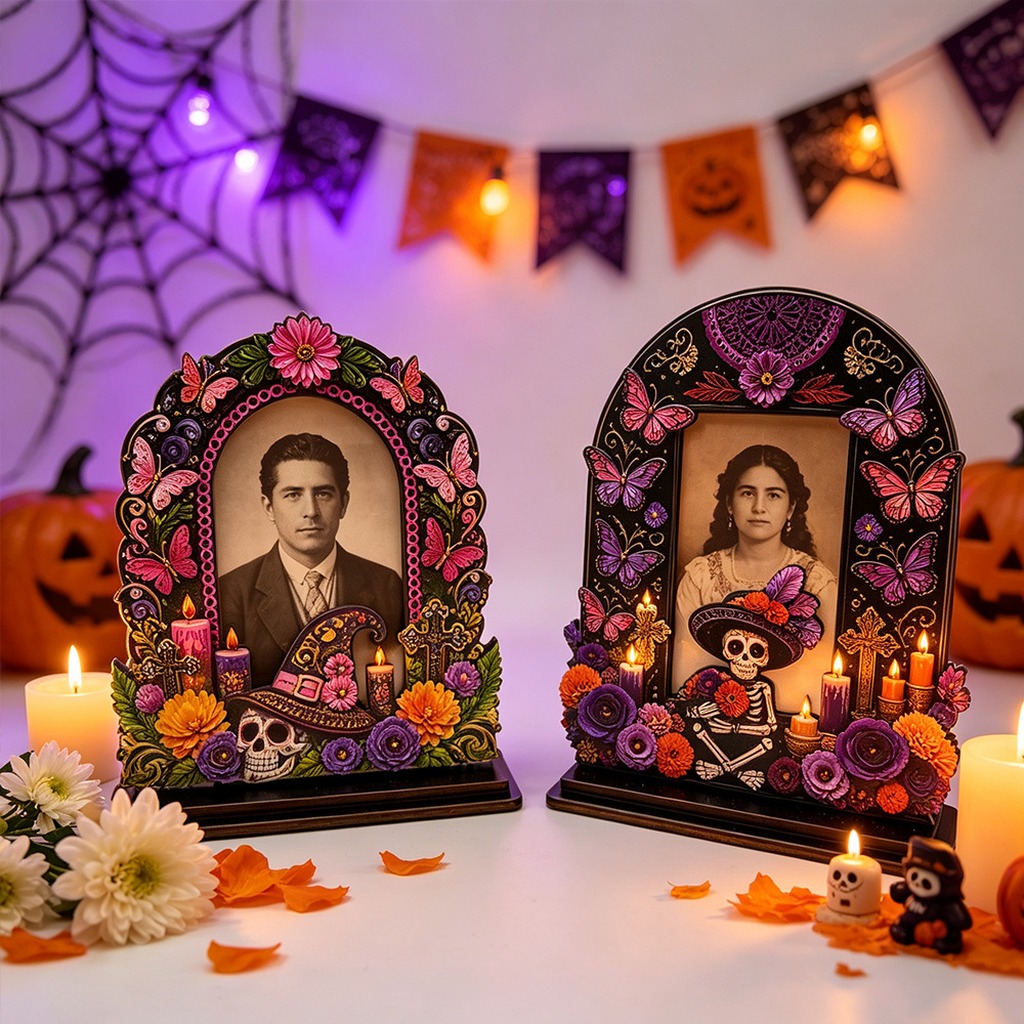 Day of the Dead Wooden Photo F - Photographic Memory recension och pris