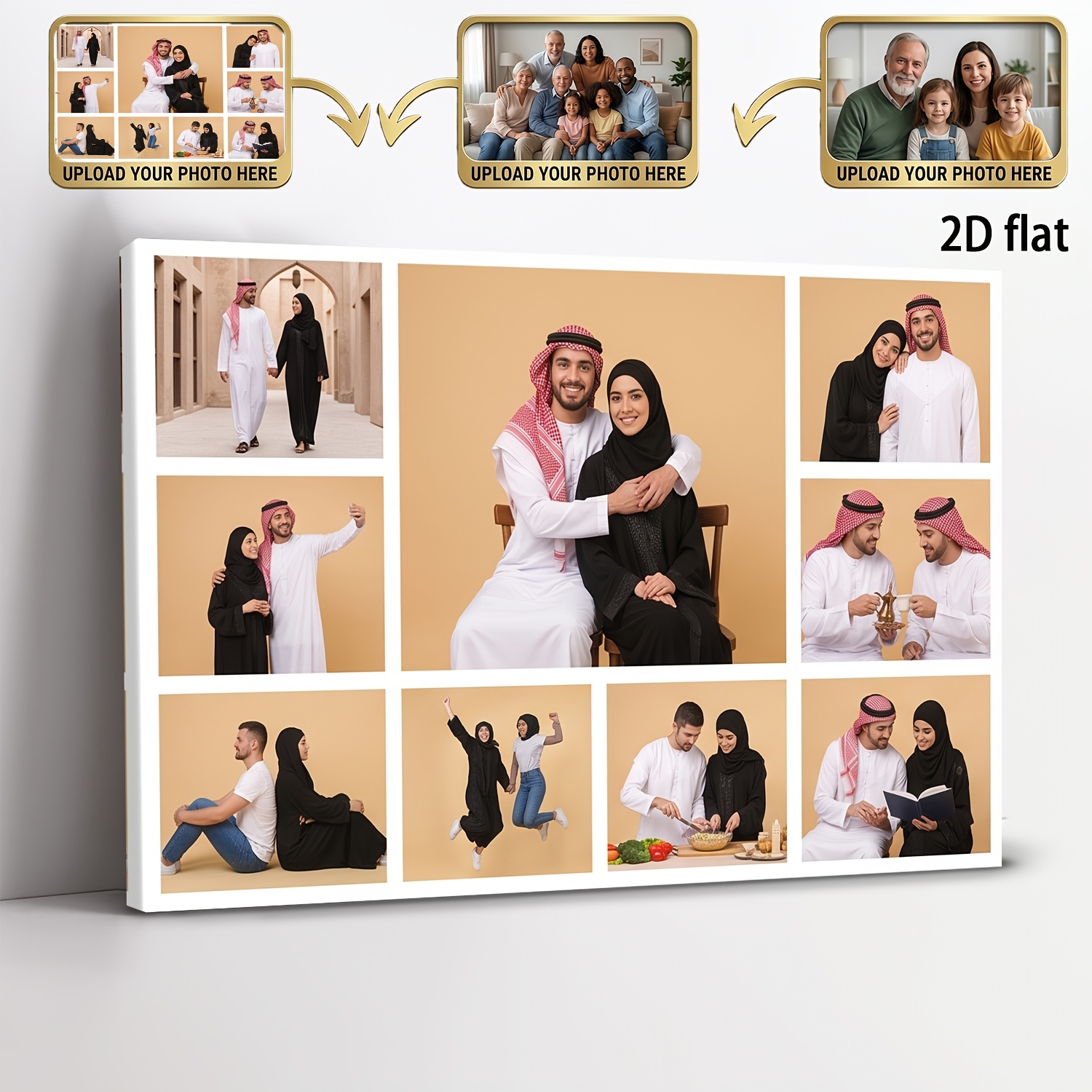 Custom 9‑Grid Photo Collage Wa - Photographic Memory recension och pris