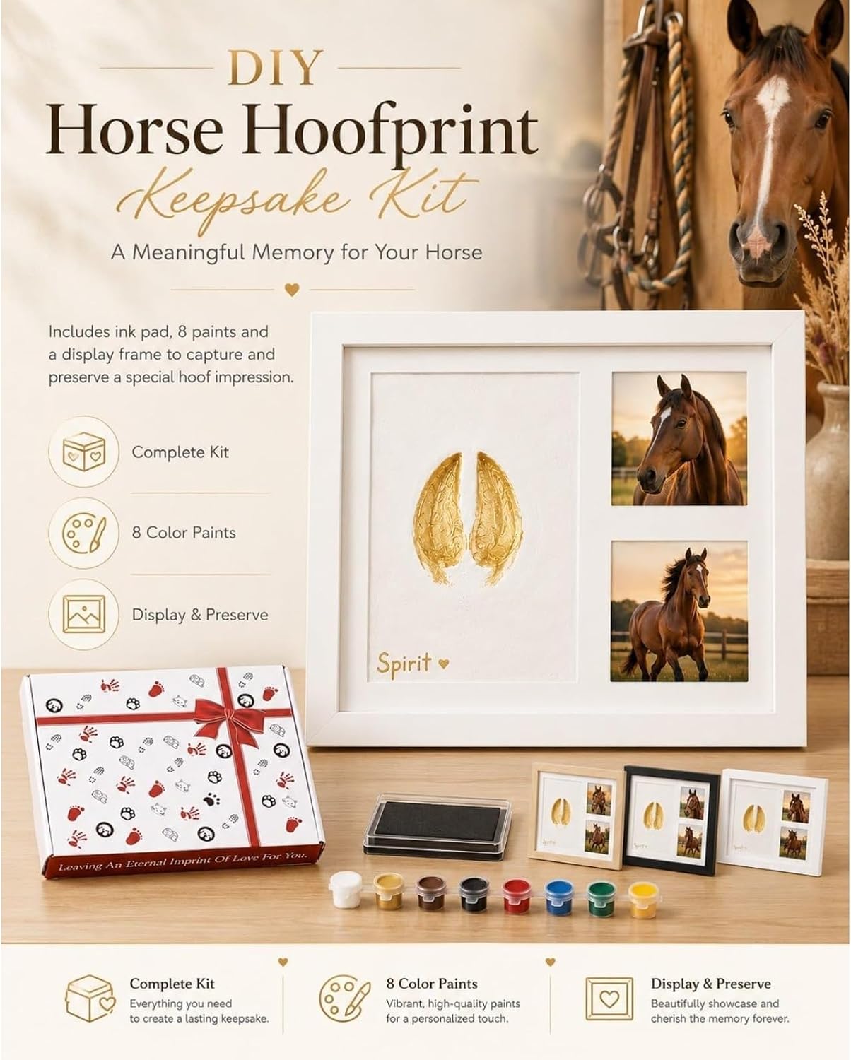 DIY Pet Paw Print Memorial Kit - Photographic Memory recension och pris