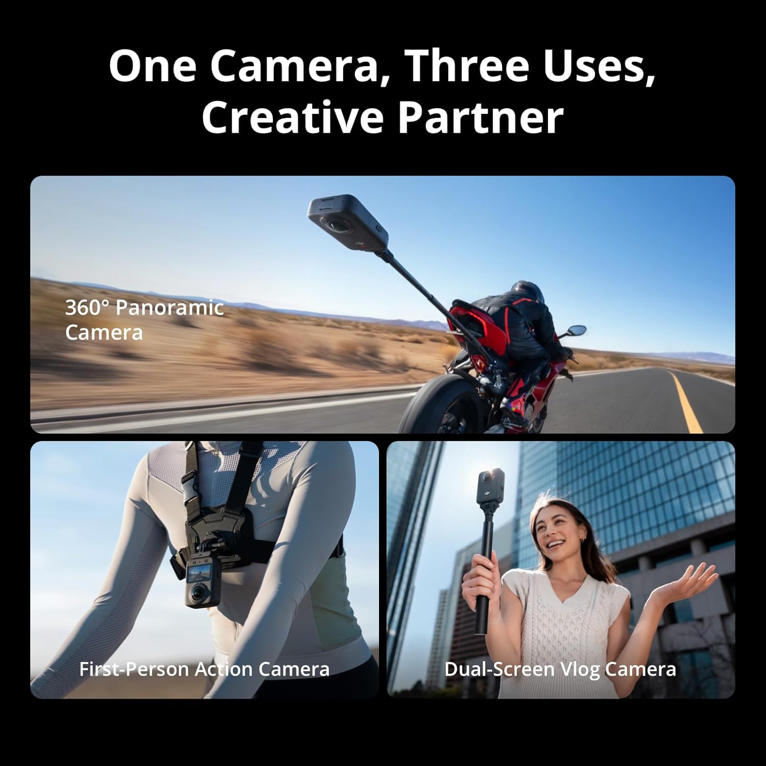 Refurbish Used DJI Osmo 360 Ca - Photographic Memory recension och pris
